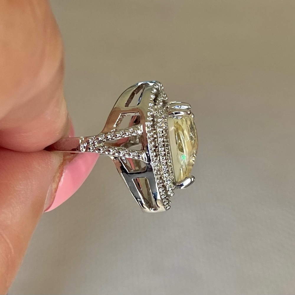 ๐ฅ๐นโค๏ธ Opal gemstone silver ring - Picture 5 of 9